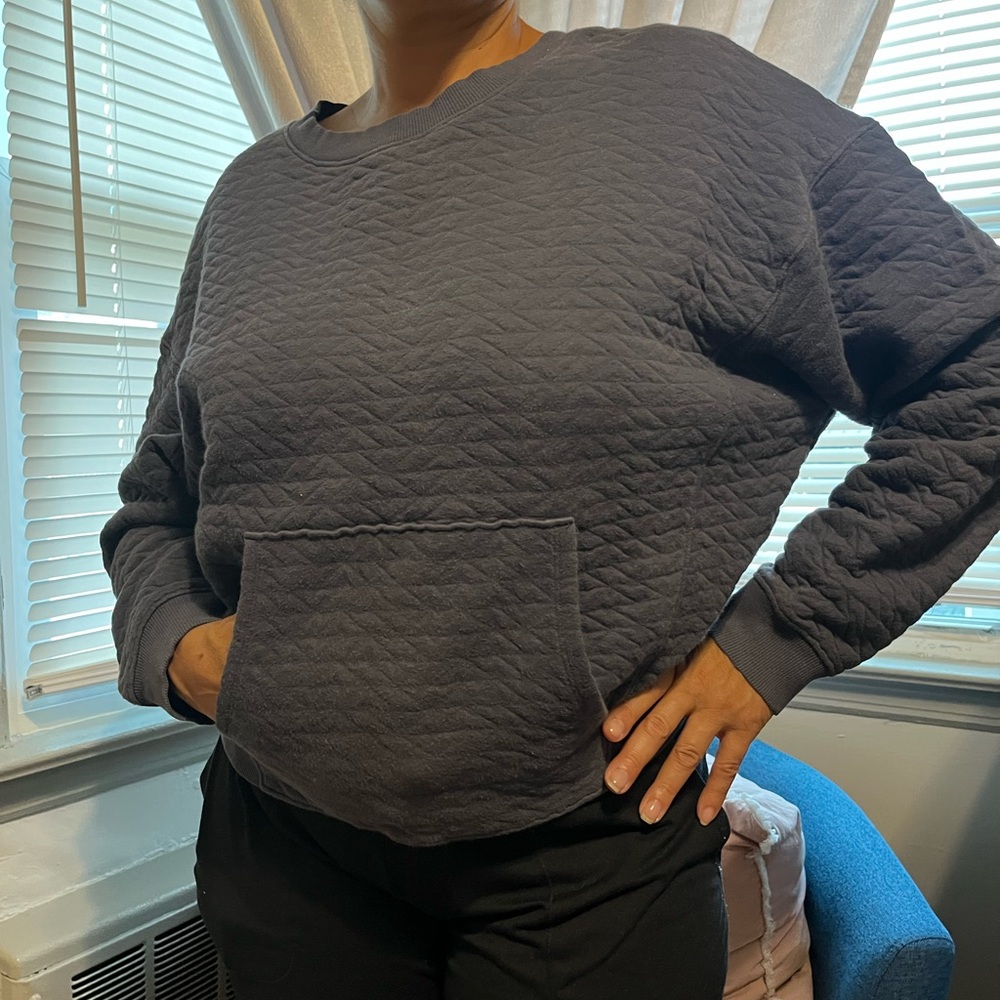 All In Motion Quilted Crewneck Sweatshirt